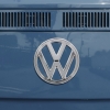 1968-72 VW Bus Front Emblem - Chrome - German - 211-601B