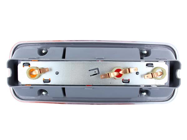 パーツ BRIGHT-RAY FOGLAMP VW type1 type2 211000258 - 1972-79 VW Bus Tail Light Assembly - Red & Amber, Left