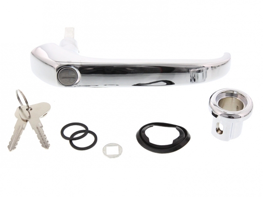 211843703H - 1968-73 VW Bus Cargo Door Handle - Outside - Locking