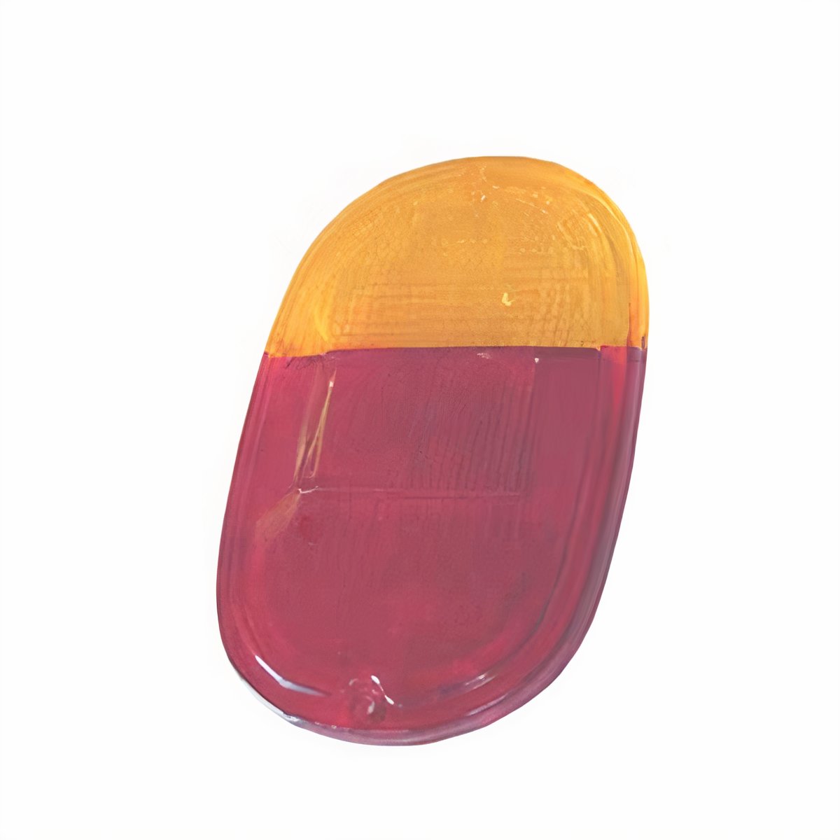 1962-71 VW Bus Tail Light Lens - Red/Amber - Left or Right