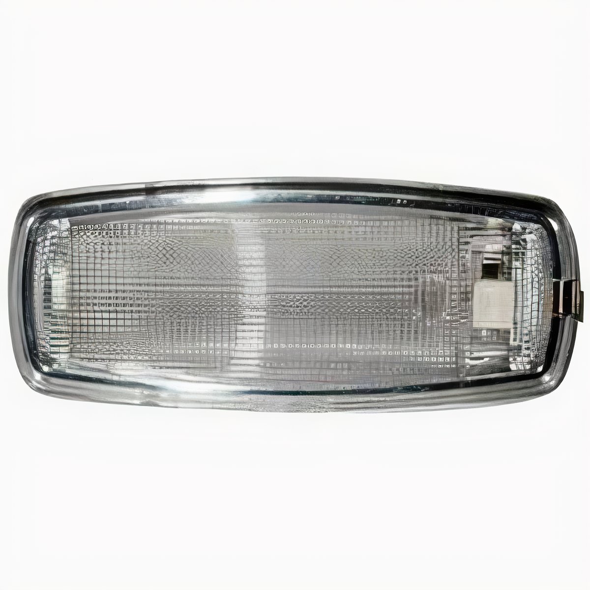 1968-75 VW Bus Dome Light Assembly - Chrome Edge