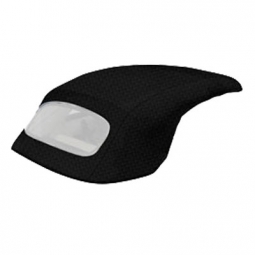 1950-1957 VW Beetle Convertible Top - Black Pinpoint Vinyl