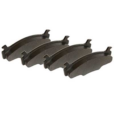 Premium VW Brake Pad Set - Fits 22-6125 & 22-6126 Brake Calipers - 4 Pieces