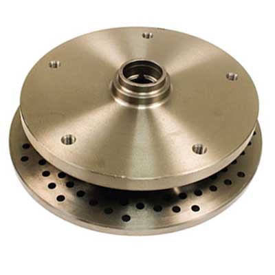 VW Brake Rotor - Cross Drilled - for Front 5x205 Disc Brake Kits w/ Drop Spindles