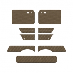 1968-1974 VW Type 3 Squareback Door Panels - Front & Rear - Tweed