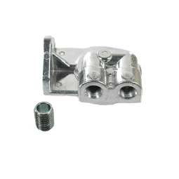 VW Oil Filter Adapter Plate with Nipple