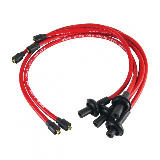 Silicone 7mm Red Ignition Wires Empi 9411 Vw Bug Spark Plug Wire Set 