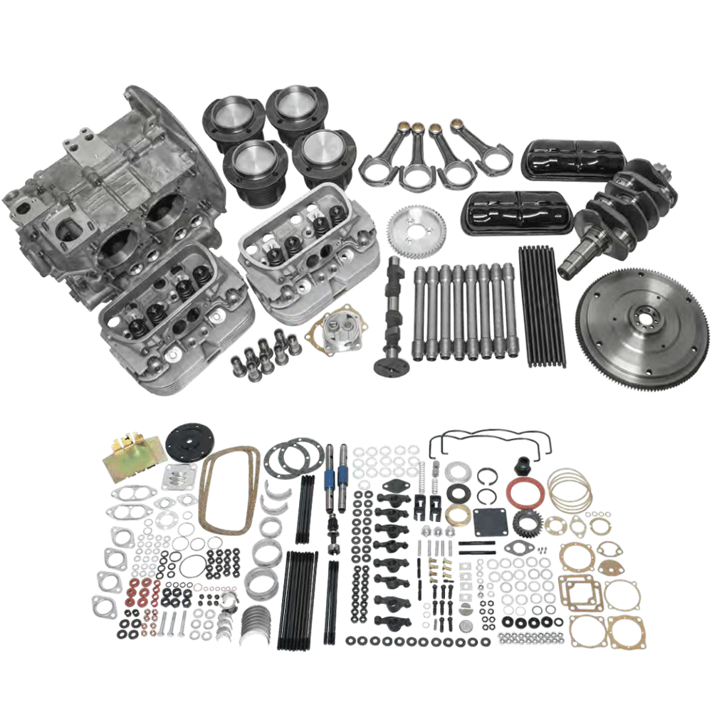 EMPI VW Rebuild Kit Super Beetle 1600 Dual Port Engine Unassembled