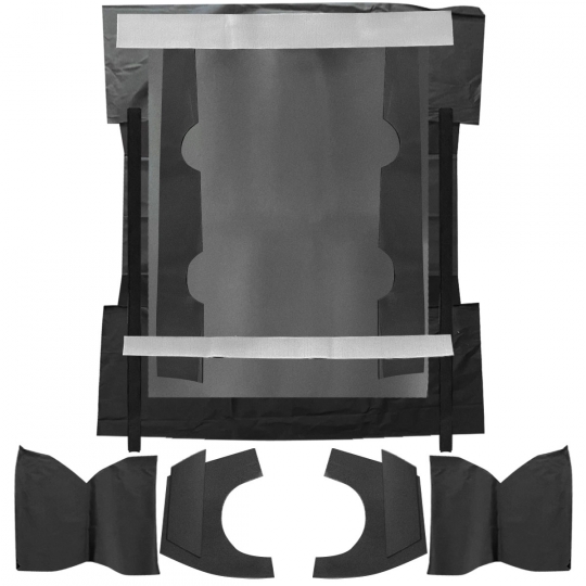 22-151-198A - VW Convertible Top Pad Kit - 1965-70 Beetle 