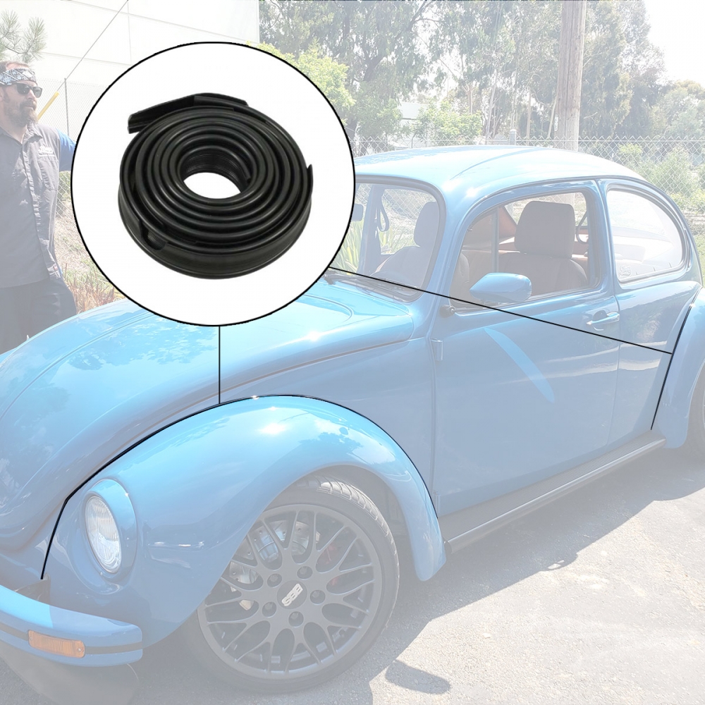 111821715AGR VW Fender Beading Set Of 4 German Beetle Super Beetle