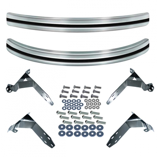 113707103D-303C-KIT - VW Bumper Kit - Front & Rear - Triple Chrome