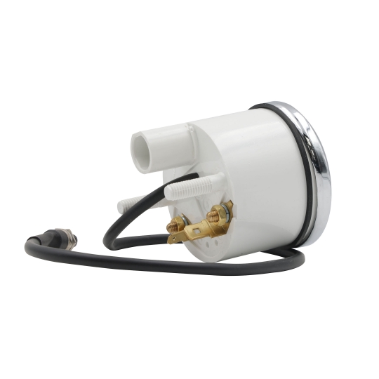 14-1114-0 - VW Dash Clock by Smiths - 52mm - Black Dial - Chrome