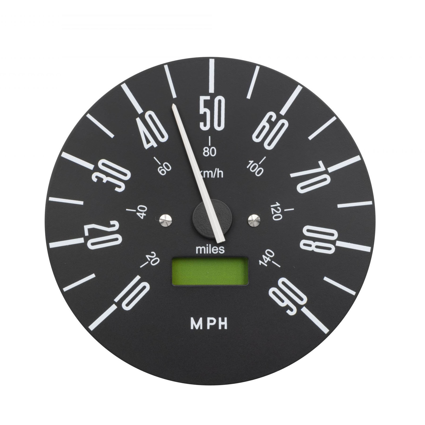 14-1146-0 - 1976-1979 Bus Speedometer by Smiths - Black Dial