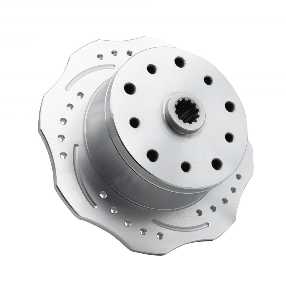EMPI Brake Rotor - Scalloped - Drilled - Slotted - 5x130 - 4.75 - Right Rear