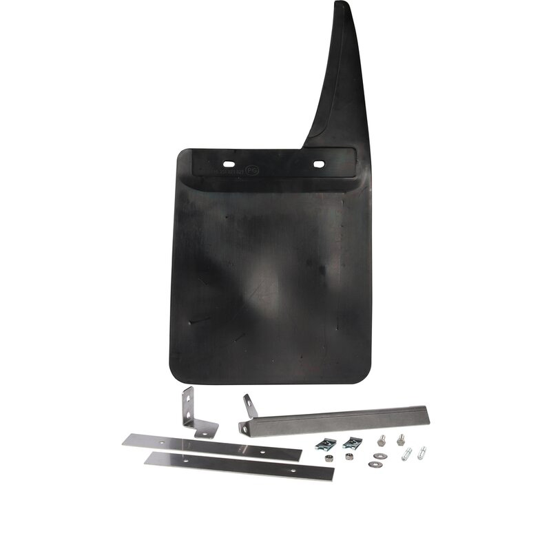 1980-1991 VW Vanagon Mud Flap - Rear Left - with Mounting Hardware