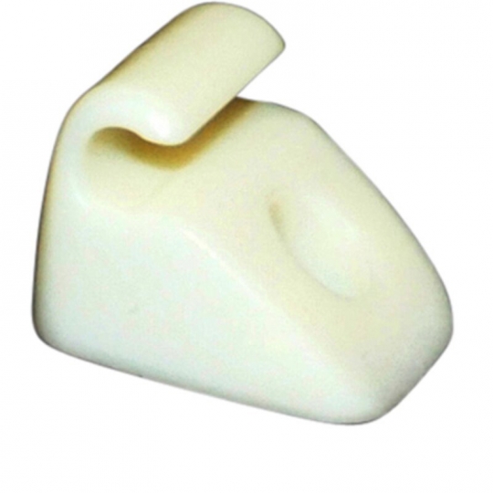 251857561A - VW Sunvisor Clip - White - Each - 1980-91 Vangon