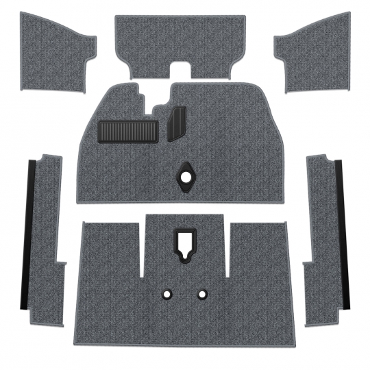 34-F1279-607 - Premium 1971-1972 VW Super Beetle Carpet Kit