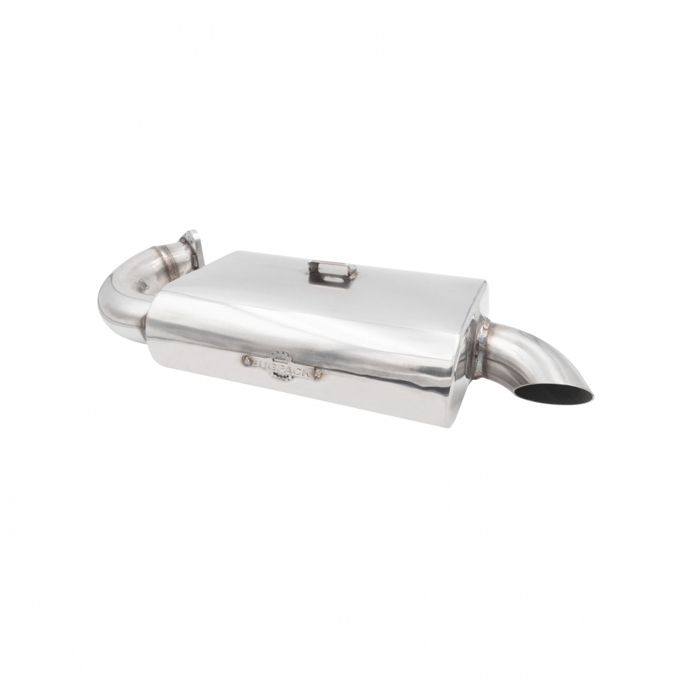 B2-5602-S - BUGPACK Stainless Steel Mondo Muffler for Merged