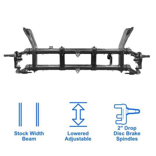 thumbnail image 2 of Empi 9653 Lowered Front Shock – VW Bug & Karmann Ghia 1966-1976, MPN 00-9653-0 2 of 2
