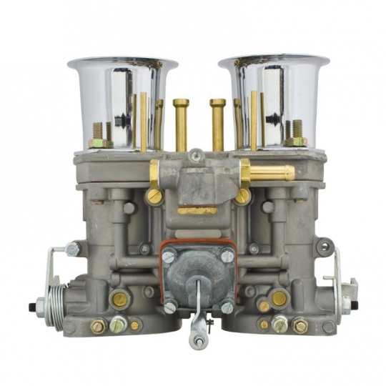47-1010 - EMPI 40 HPMX Carburetor with Chrome Velocity Stacks for