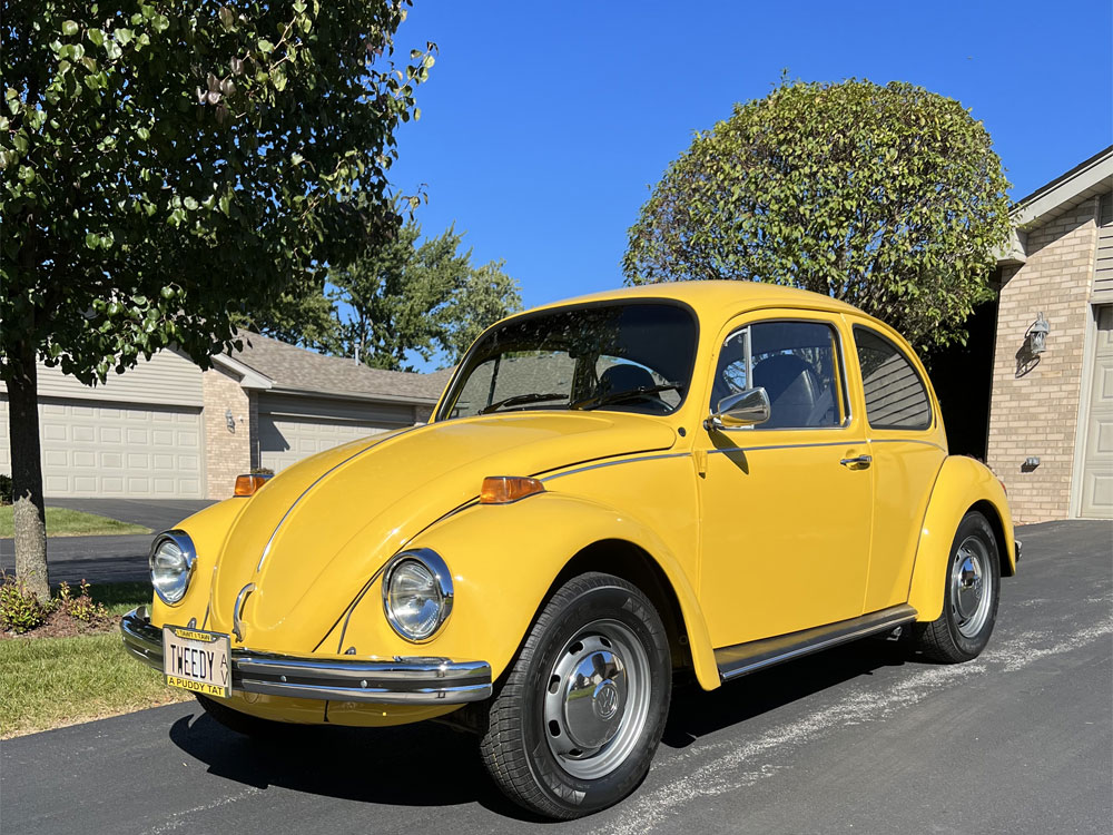 Alan's 1973 VW Tweedy Bug