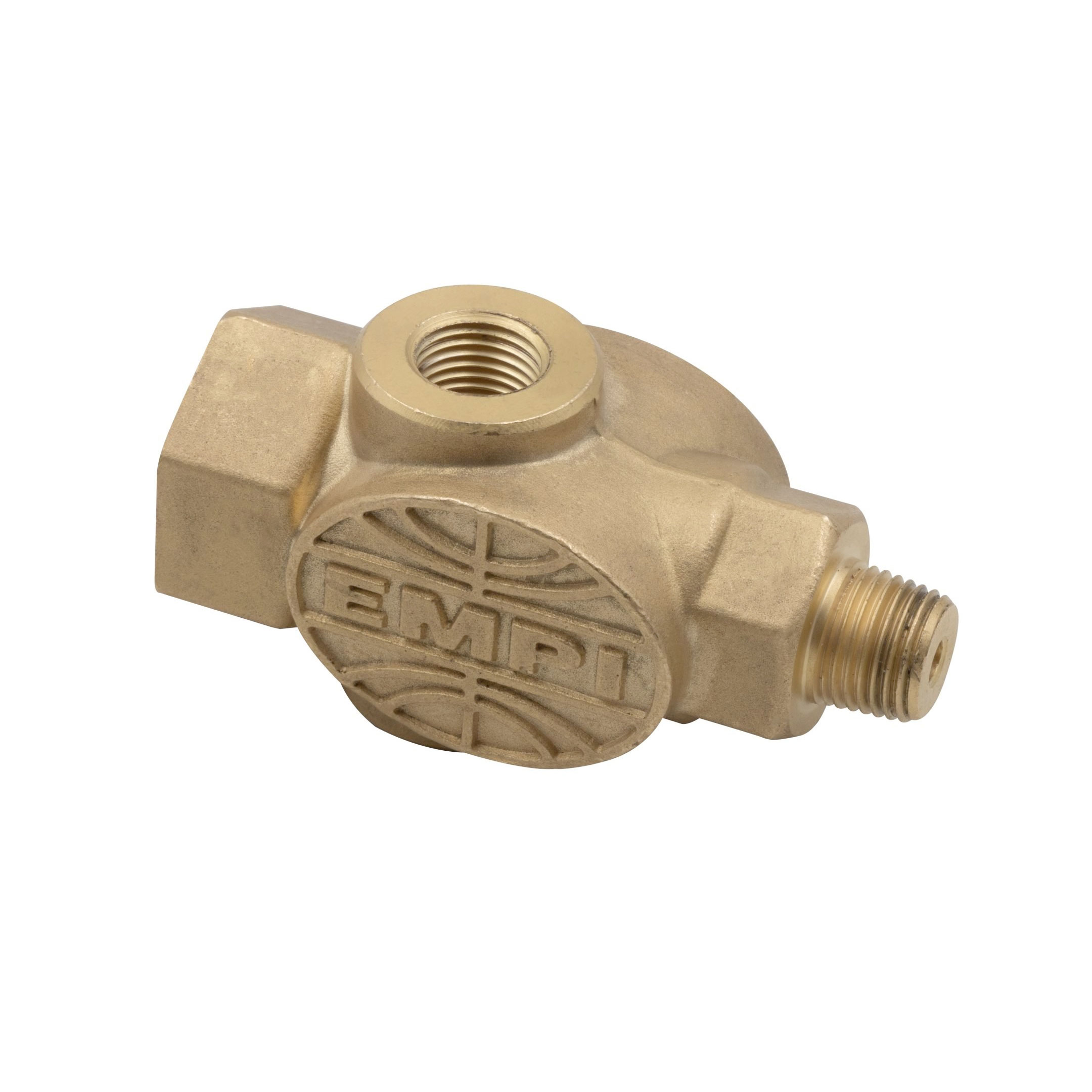 0092190 EMPI Brass Oil Pressure "T" Fitting