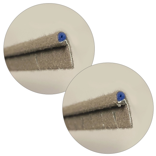 117-007 - VW Sunroof Seals - Front & Rear - German - 1964-77