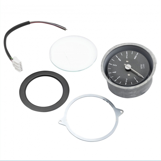 大きな割引 1973-1975 Bus Tachometer by Smiths - Gray Dial - 0-8000 RPM チェスト・タンス