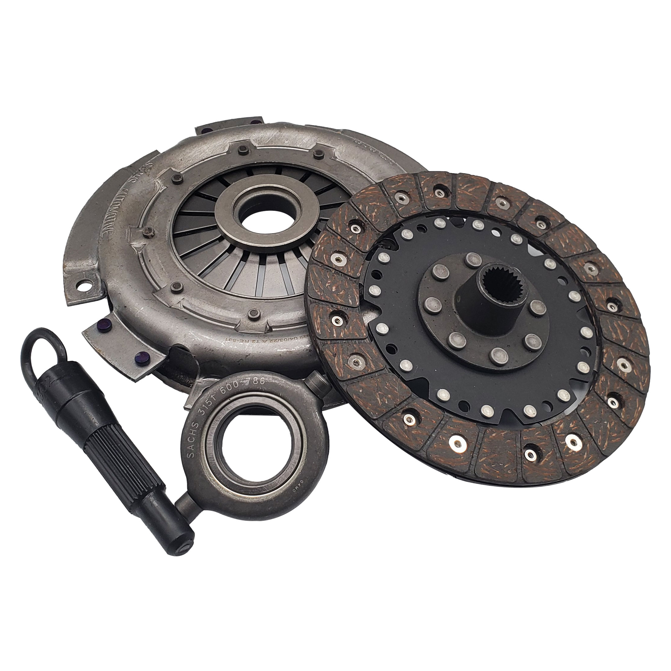 thumbnail interactive-video image 1 of EMPI Rigid Clutch Disc Kit For VW Beetle, Bus, Ghia, T3 (1954-1979) - 200mm, With Pressure Plate 1 of 5