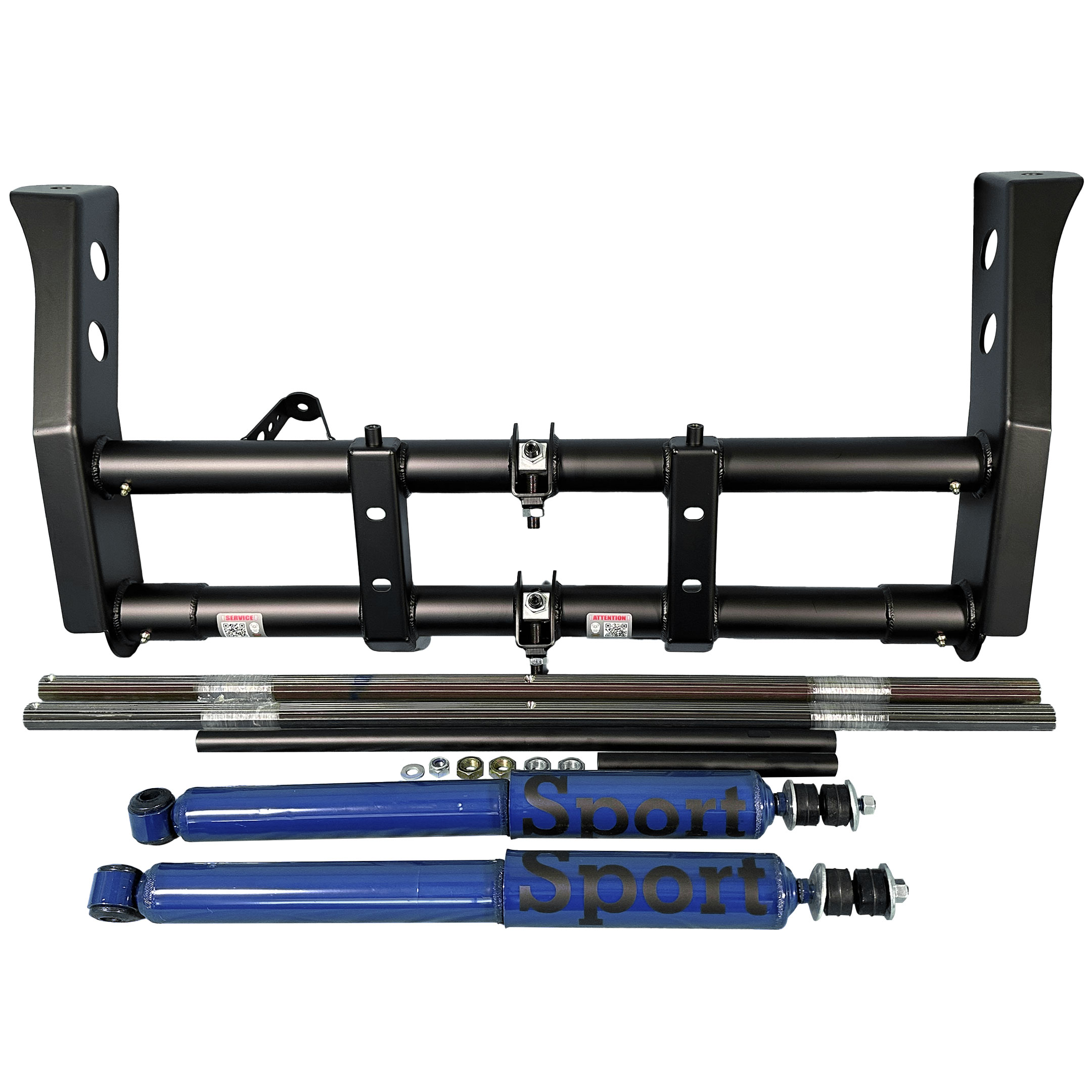 Front Axle Beam - Ball Joint - 4" Narrowed Ball Joint Front Beam Kit by AirKewld