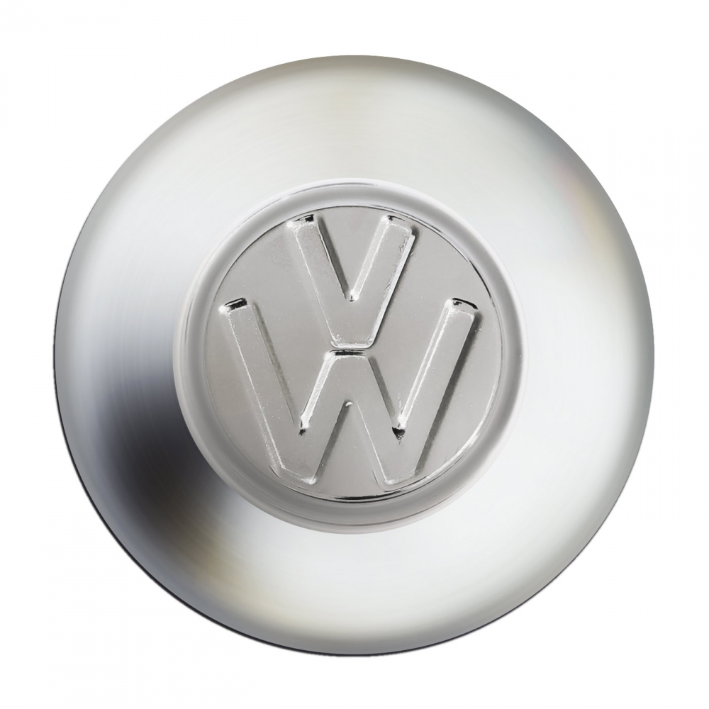 251601151A-L - VW Hubcap with Large VW Emblem - 1968-74