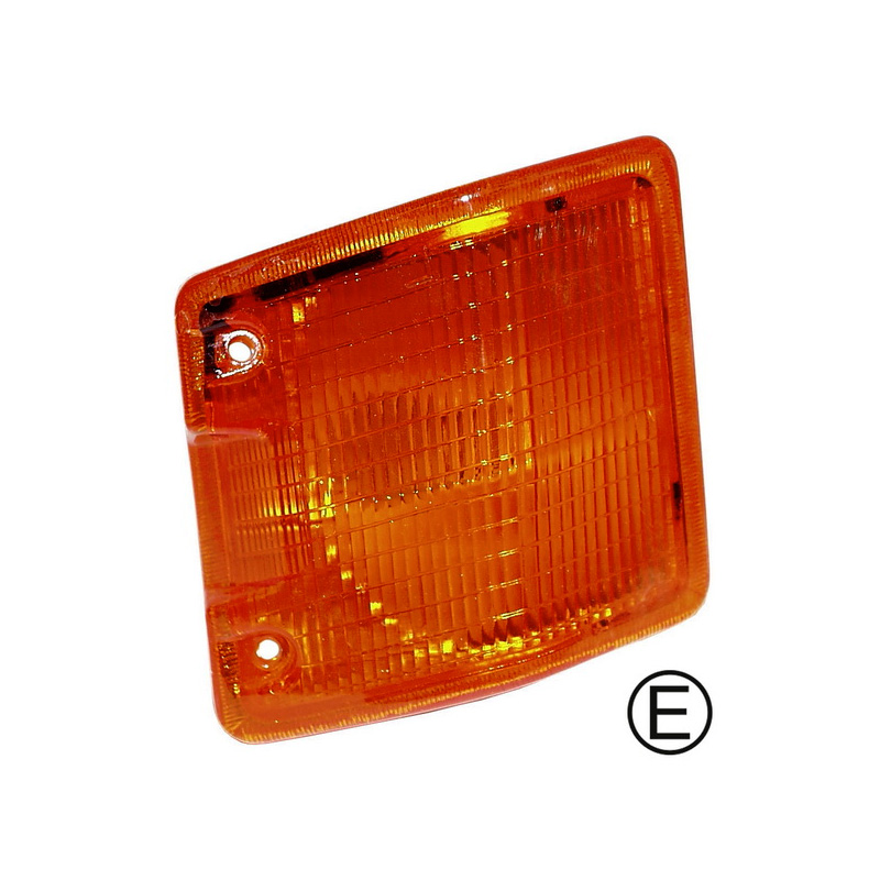 VW Front Right Amber Turn Signal Lens, Vanagon 198091, Syncro 8691
