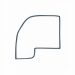 1968-1979 VW Bus Door Seal - Left - Brazilian