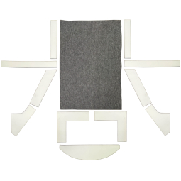 VW Headliner Pad Kit - 1958-1977 Beetle