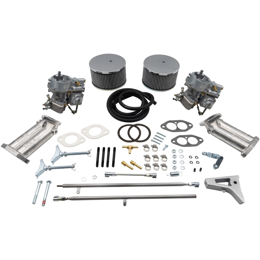 43-4400 - Deluxe EMPI 40mm Dual Brosol / Solex Carb Kit, Type 1