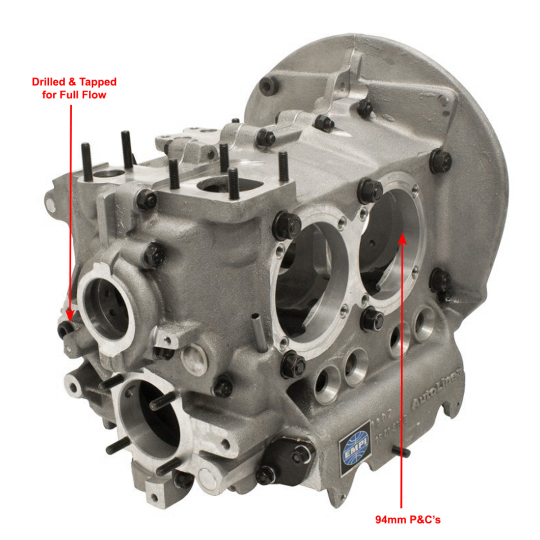 VW NOS EMPI パーツ2点 EMPI GTV-2 Stage 3 CNC Wedge Ported Cylinder Heads 42 x 37.5