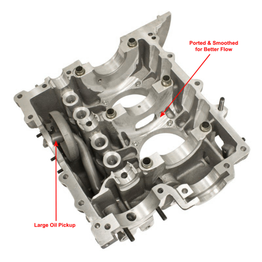 98-0467-B - Universal VW Engine Case - Aluminum - for 94mm