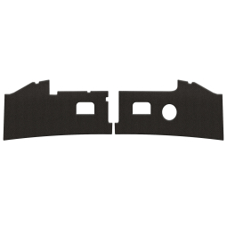 1968-1970 VW Bus & Crew Cab Kick Panels - Front - Tweed