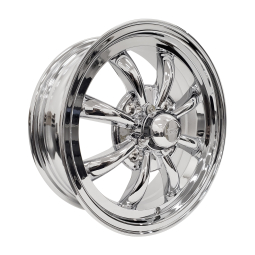 JBugs 8 Spoke VW Wheel - Chrome - 15x5.5 - 4x130