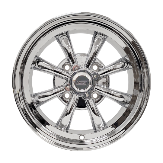 11003-1 - JBugs 8 Spoke VW Wheel - Chrome - 15x5.5 - 4x130