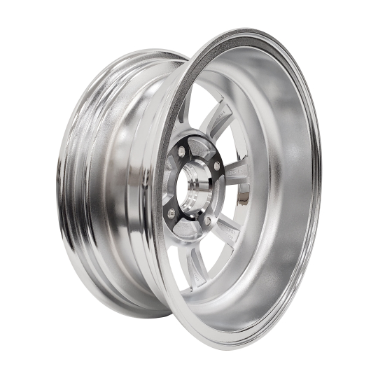11003-1-4 - Set of 4 JBugs 8 Spoke VW Wheel - Chrome - 15x5.5 - 4x130