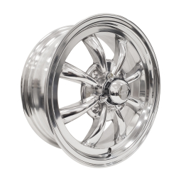 JBugs 8 Spoke VW Wheel - Fully Polished - 15x5.5 - 4x130