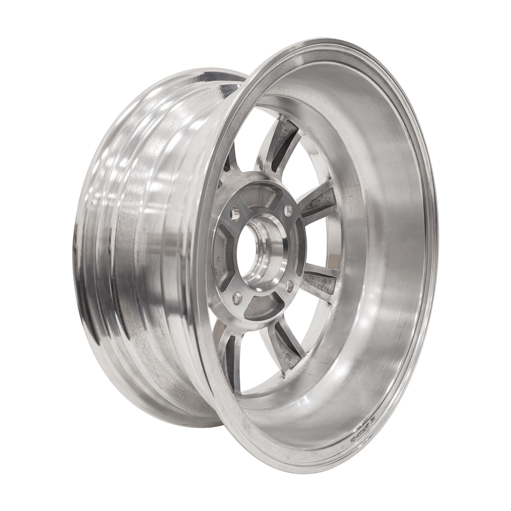 11004-1-4 - Set of 4 JBugs 8 Spoke VW Wheel - Fully Polished