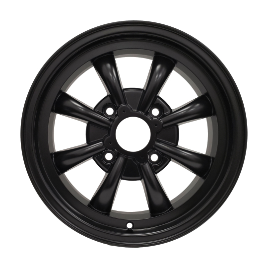 11005-1 - JBugs 8 Spoke VW Wheel - Satin Black - 15x5.5 - 4x130