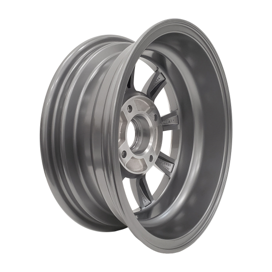 11006-1-4 - Set of 4 JBugs 8 Spoke VW Wheel - Gunmetal - 15x5.5