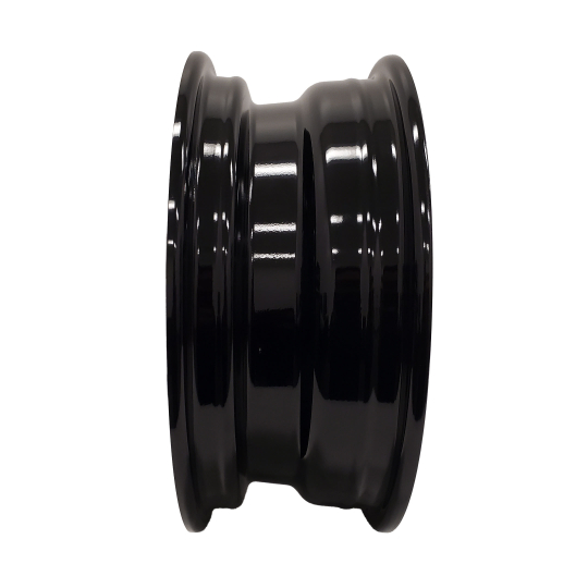 11007-1 - JBugs 5 Spoke VW Wheel - Black with Polished Lip - 15x5 11007-1 - JBugs 5 Spoke VW Wheel - Black with Polished Lip - 15x5