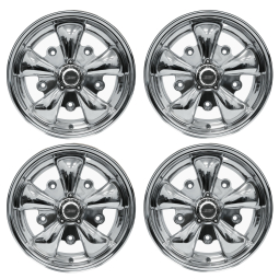 Set of 4 JBugs 5 Spoke VW Wheel - Fully Polished - 15x5.5 - 5x205