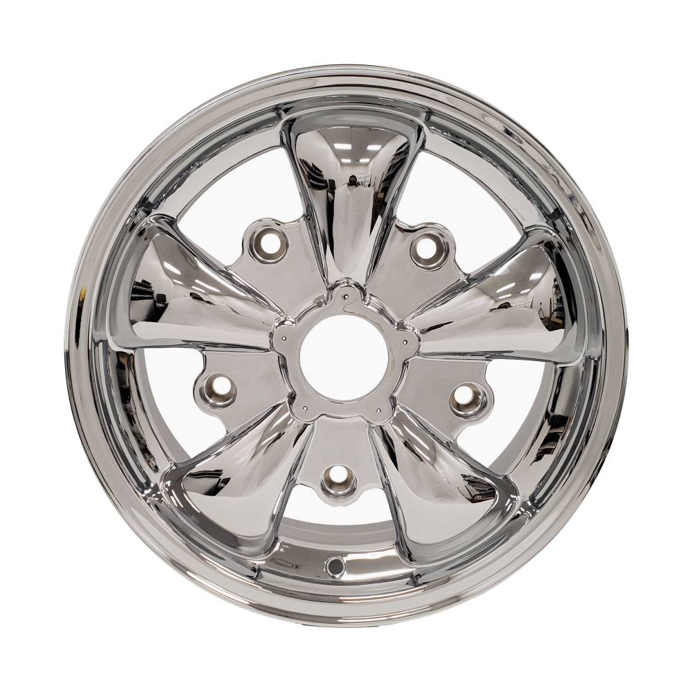 11010-1 - JBugs 5 Spoke VW Wheel - Chrome - 15x5.5 - 5x205