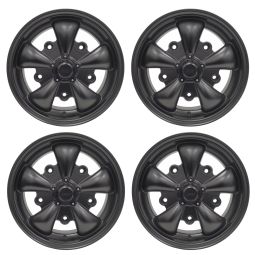 Set of 4 JBugs 5 Spoke VW Wheel - Satin Black - 15x5.5 - 5x205