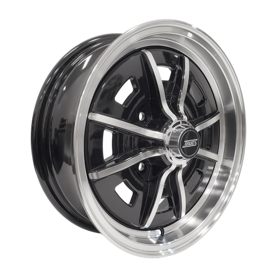 11015-1-4 - Set of 4 JBugs Sprint Star Wheels - Black with